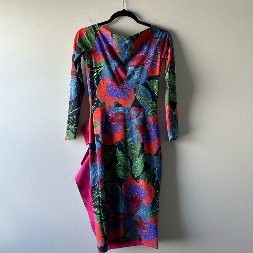 Chiara Boni multi color tropical printed dress - Picture 5 of 5